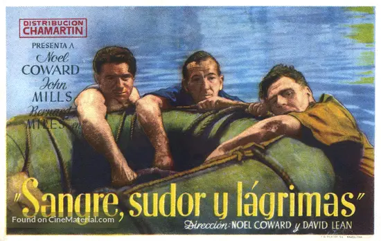 In Which We Serve - Spanish Movie Poster