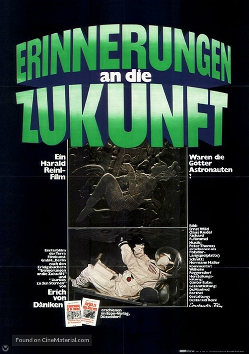 Erinnerungen an die Zukunft - German Movie Poster