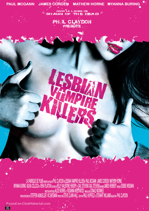 Lesbian Vampire Killers - British Movie Cover