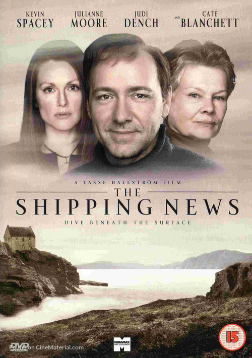 The Shipping News - British DVD movie cover