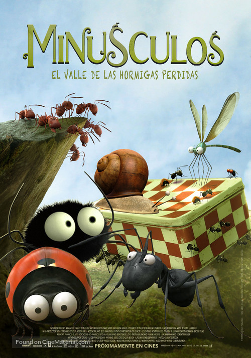 Minuscule - La vall&eacute;e des fourmis perdues - Chilean Movie Poster