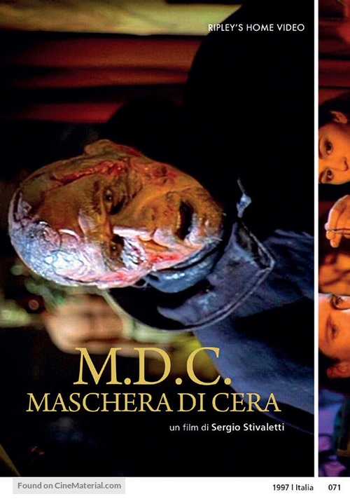 M.D.C. - Maschera di cera - Italian DVD movie cover