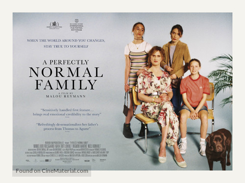 En helt almindelig familie - British Movie Poster