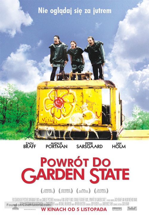 Garden State - Polish Movie Poster