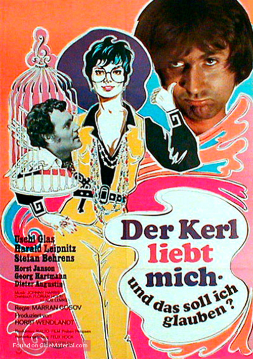 Der Kerl liebt mich - und das soll ich glauben? - German Movie Poster