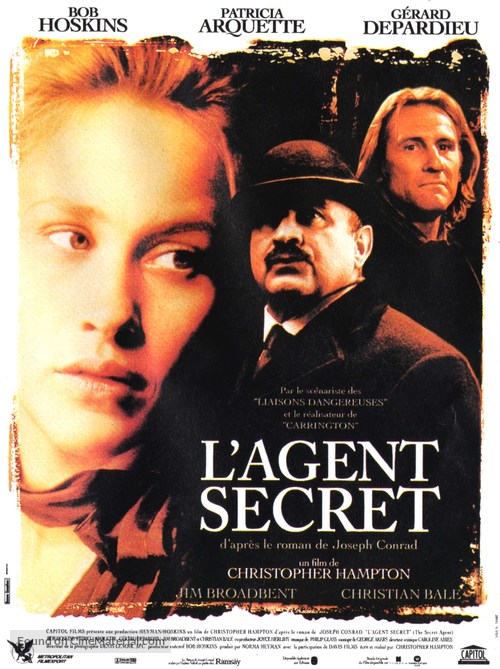 The Secret Agent - French Movie Poster