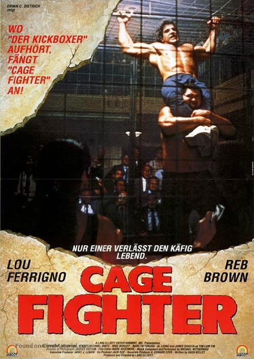 Cage - German Movie Poster