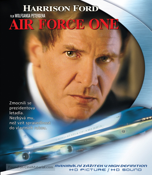 Air Force One - Czech Blu-Ray movie cover