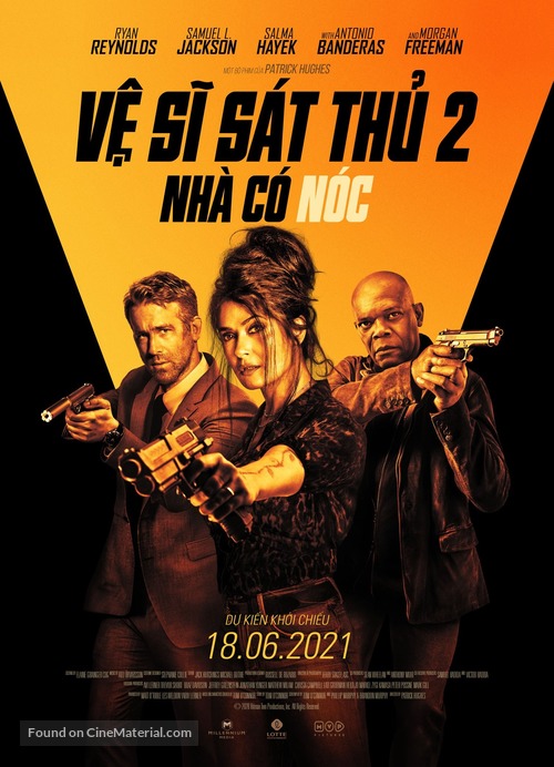 The Hitman&#039;s Wife&#039;s Bodyguard - Vietnamese Movie Poster