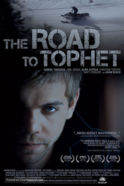 The Road to Tophet - Canadian Movie Poster