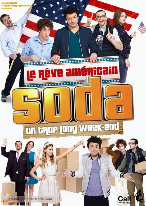 SODA: le r&ecirc;ve am&eacute;ricain - French DVD movie cover