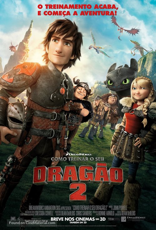 How to Train Your Dragon 2 - Brazilian Movie Poster
