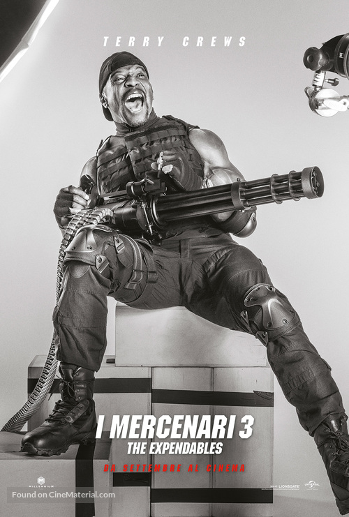 The Expendables 3 - Italian Movie Poster