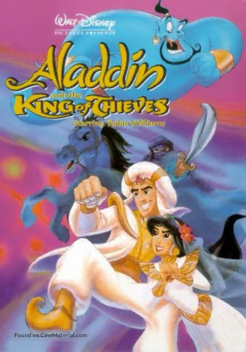 Aladdin And The King Of Thieves - VHS movie cover