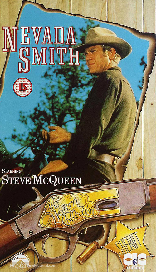 Nevada Smith - British VHS movie cover