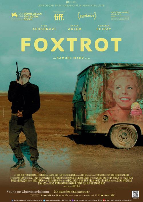 Foxtrot - Turkish Movie Poster