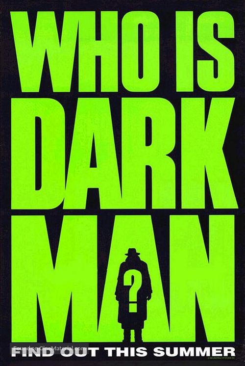 Darkman - Movie Poster