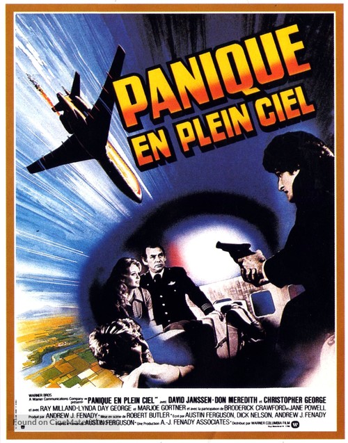 Mayday at 40,000 Feet! - French Movie Poster