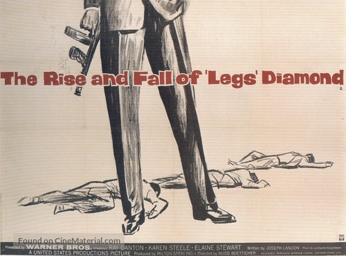 The Rise and Fall of Legs Diamond - Movie Poster