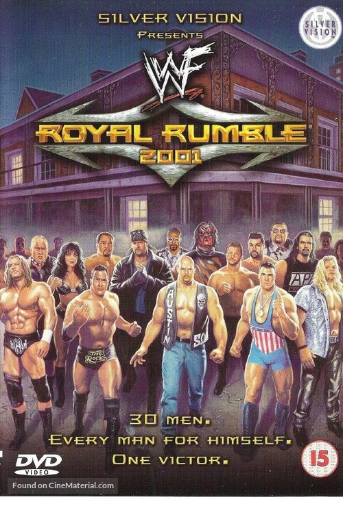 WWE Royal Rumble - British DVD movie cover