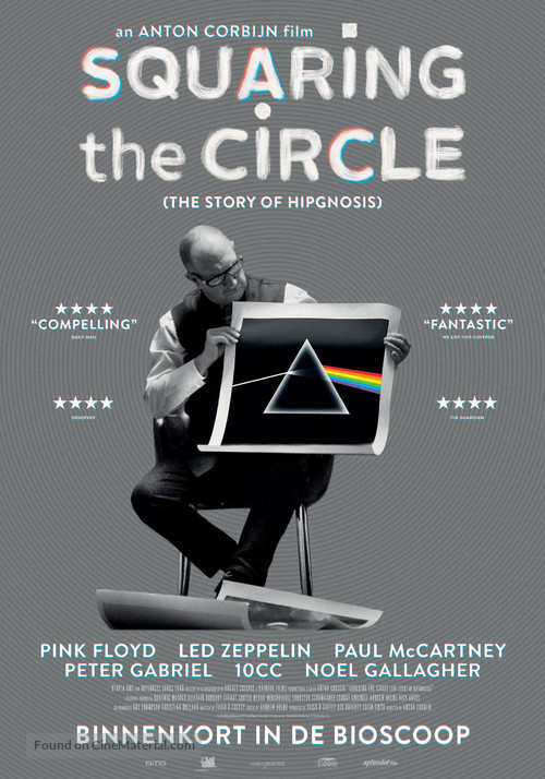 Squaring the Circle (The Story of Hipgnosis) - Dutch Movie Poster