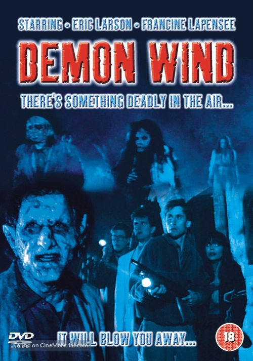 Demon Wind - British DVD movie cover