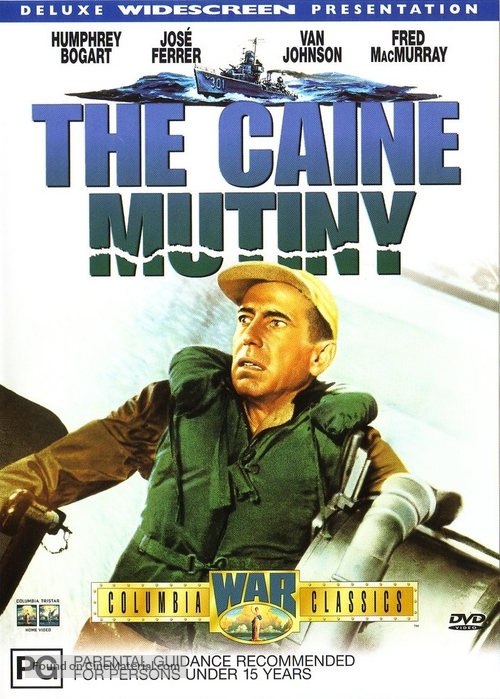 The Caine Mutiny - Australian DVD movie cover