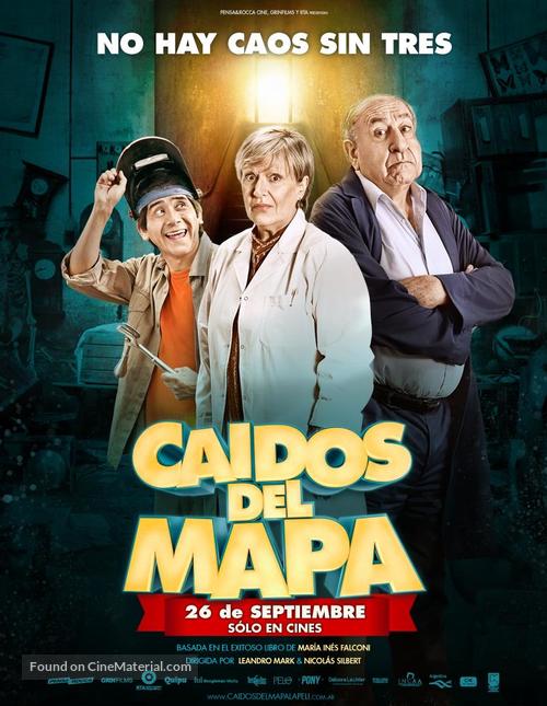 Ca&iacute;dos del mapa - Argentinian Movie Poster