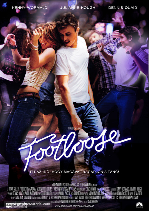 Footloose - Hungarian Movie Poster