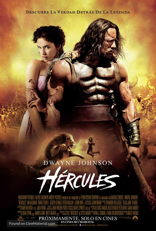 Hercules - Mexican Movie Poster