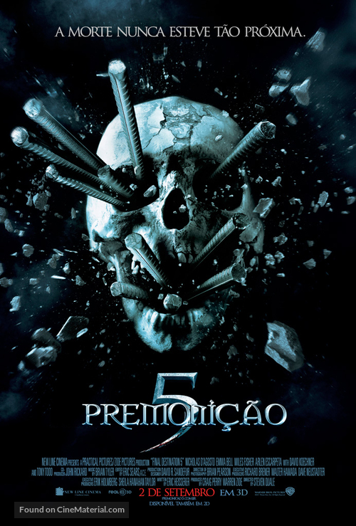 Final Destination 5 - Brazilian Movie Poster