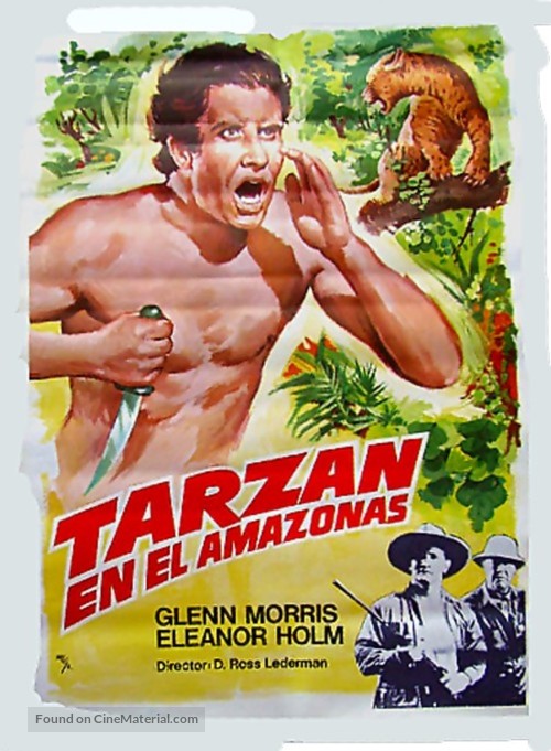 Tarzan&#039;s Revenge - Argentinian Movie Poster