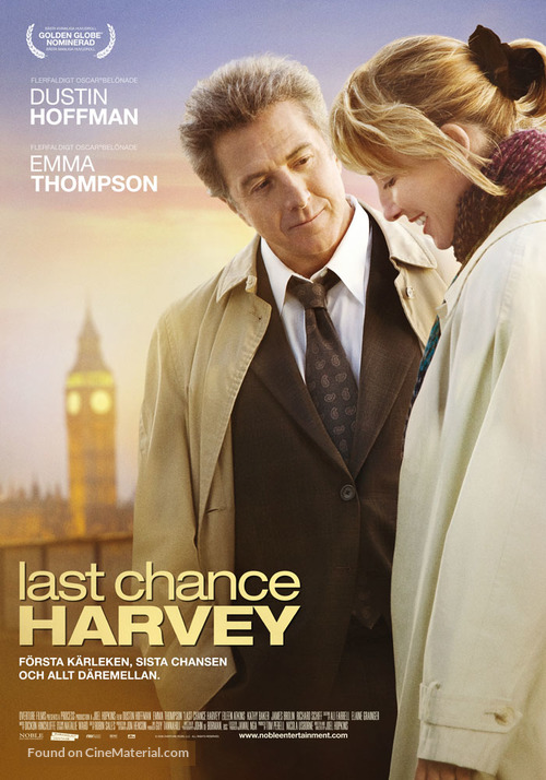 Last Chance Harvey - Swedish Movie Poster