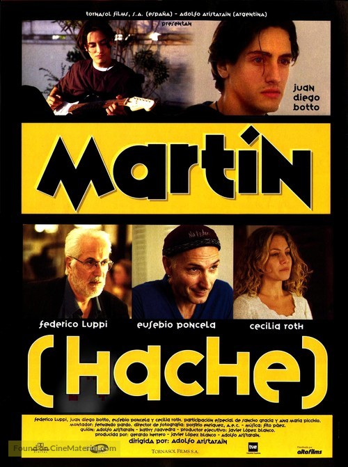 Mart&iacute;n (Hache) - Spanish Movie Poster