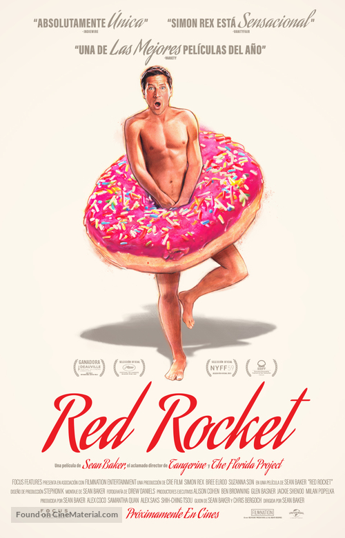 Red Rocket - Spanish Movie Poster