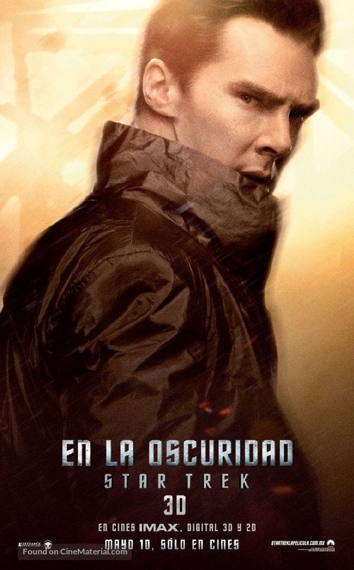 Star Trek Into Darkness - Mexican Movie Poster