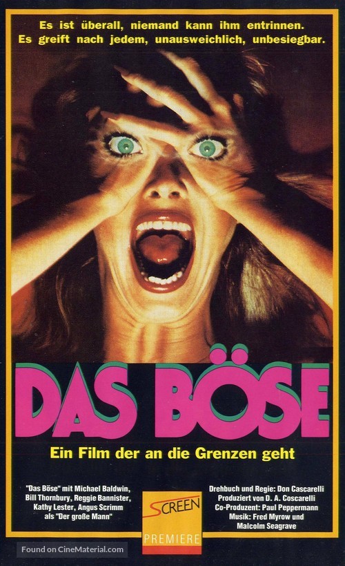 Phantasm - German VHS movie cover