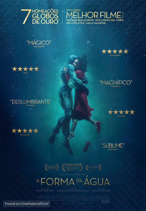 The Shape of Water - Portuguese Movie Poster