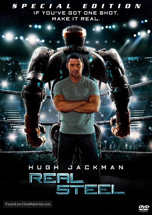 Real Steel - DVD movie cover