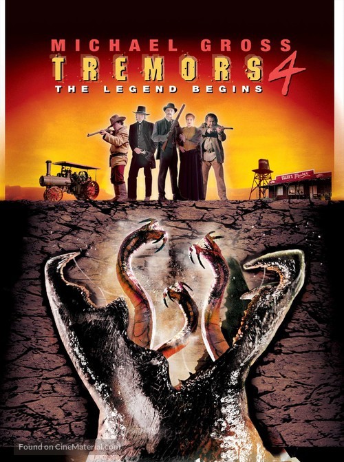 Tremors 4 - DVD movie cover