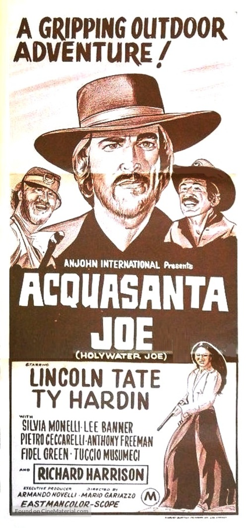 Acquasanta Joe - British Movie Poster
