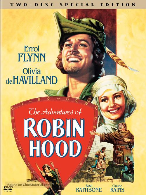 The Adventures of Robin Hood - DVD movie cover