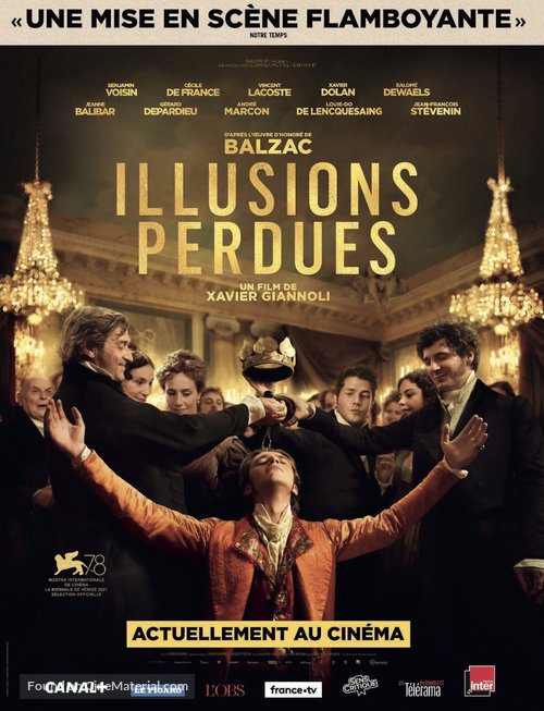 Illusions perdues - French Movie Poster