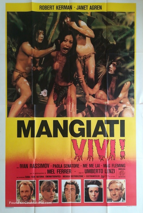 Mangiati vivi! - Italian Movie Poster