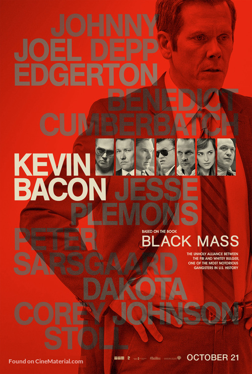 Black Mass - Philippine Movie Poster