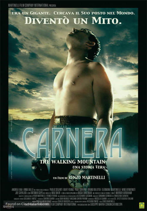 Carnera: The Walking Mountain - Italian poster
