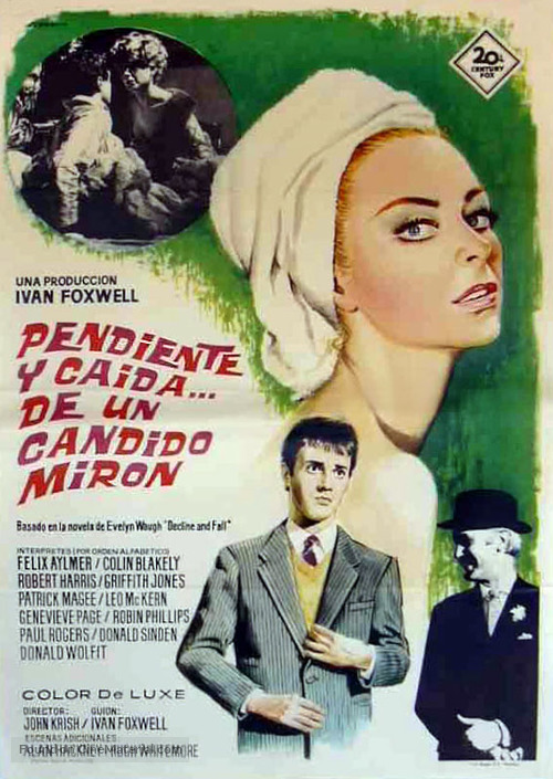 Decline and Fall... of a Birdwatcher - Spanish Movie Poster