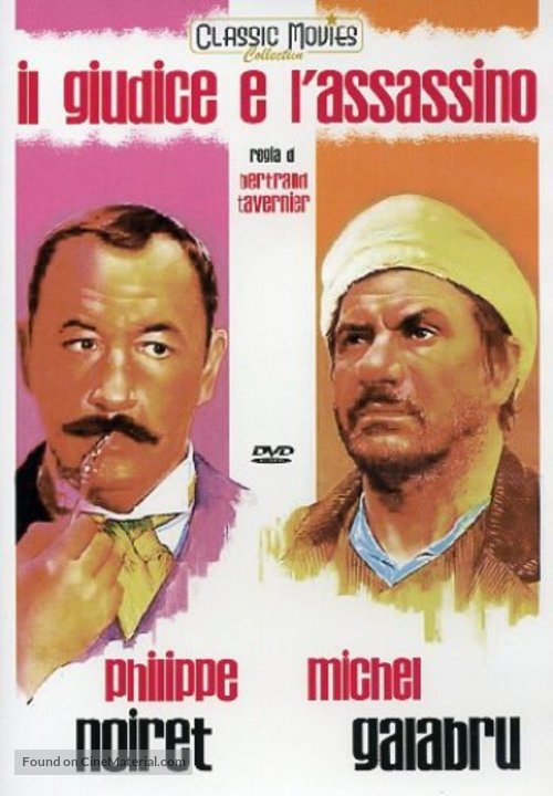 Juge et l&#039;assassin, Le - Italian DVD movie cover