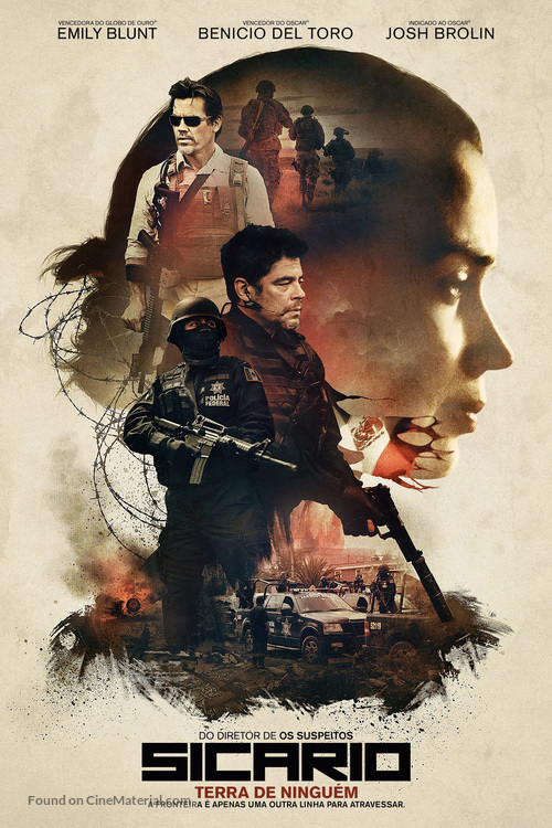 Sicario - Portuguese Movie Poster