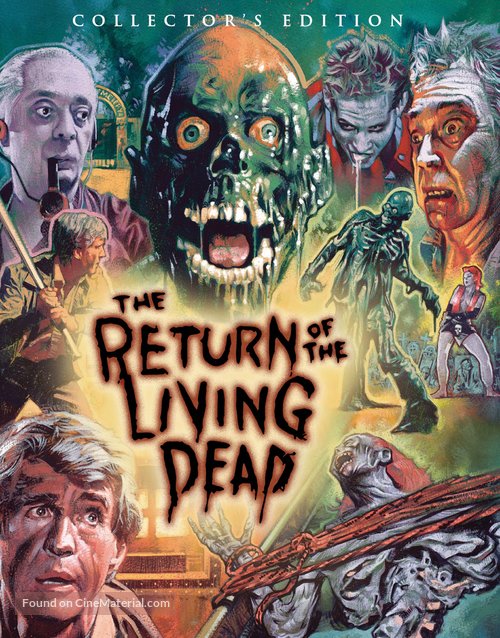 The Return of the Living Dead - Blu-Ray movie cover